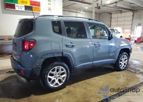 2018 Jeep Renegade Latitude из США, поврежденный, VIN ZACCJBBBXJPH55611